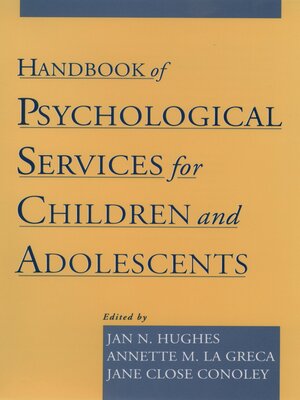 cover image of Handbook of Psychological Services for Children and Adolescents